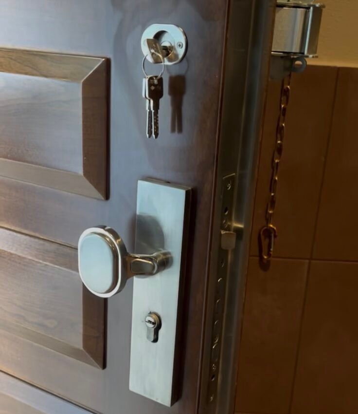 Θωρακισμένη πόρτα KeyLogic Χαϊδάρι